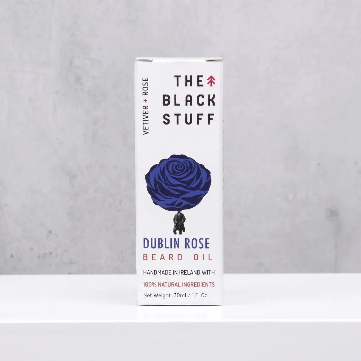 The Black Stuff Dublin Rose skægolie 60 ml plejende