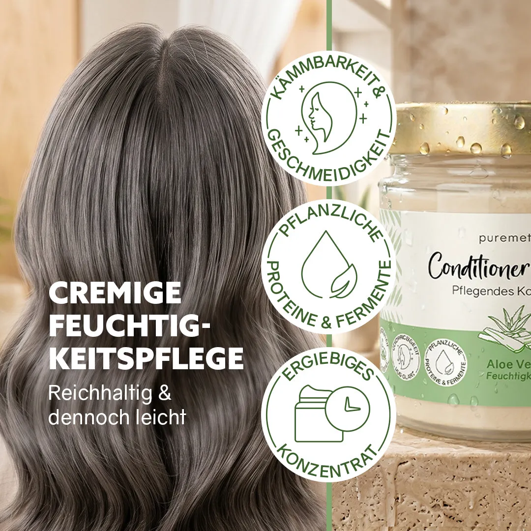 puremetics Aloe Vera conditioner-cream til tørt hår