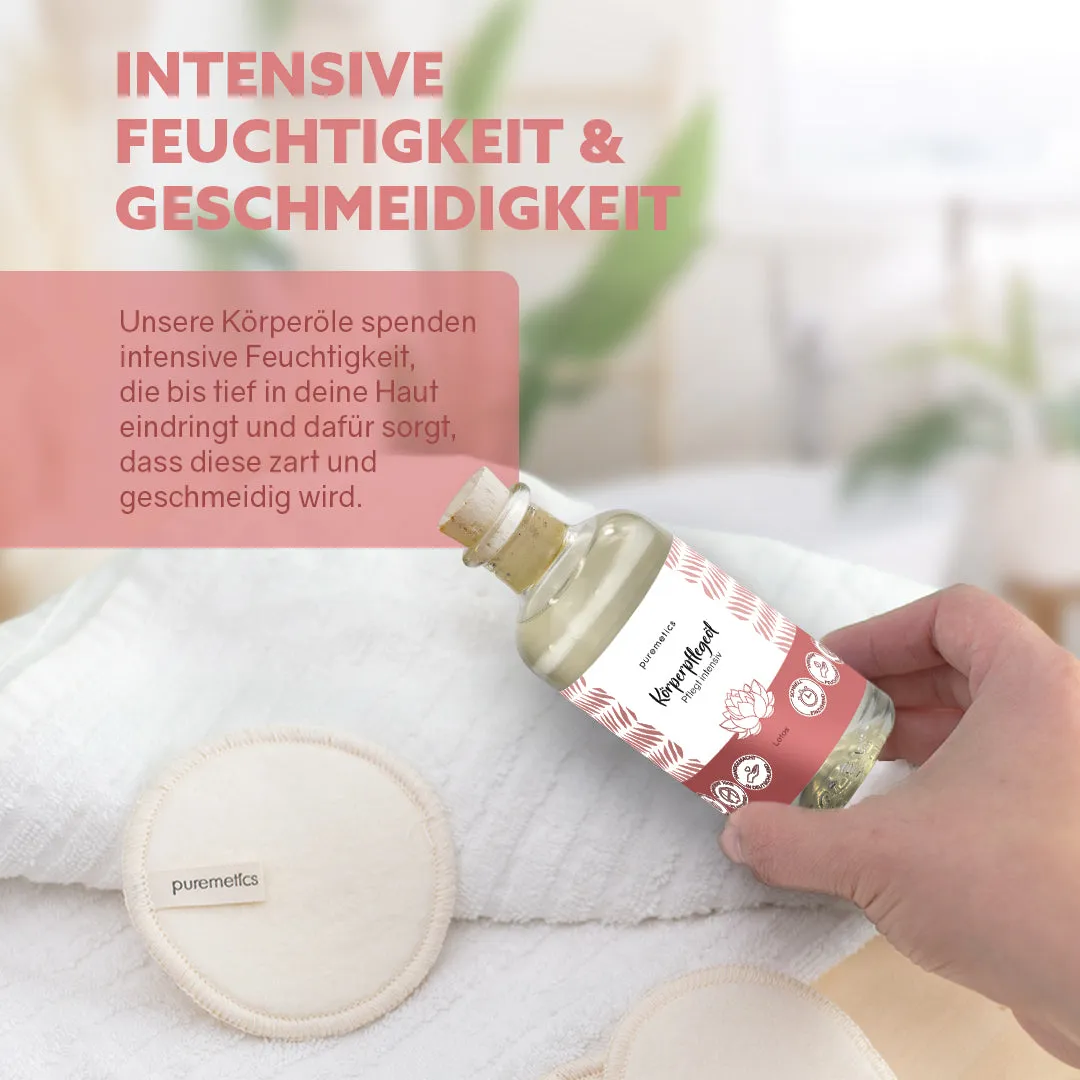 puremetics Lotos kropsolie lotusblomst let olie