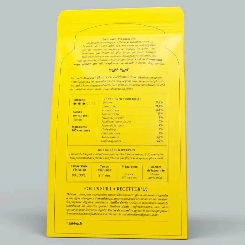 Naturayl Minceur & Plaisir nr. 15 urtete let smag