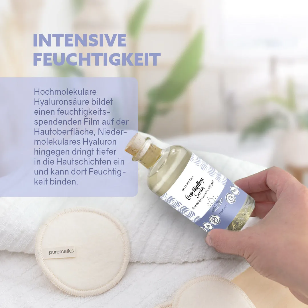 puremetics Hyaluron ansigtsserum uparfumeret tør hud