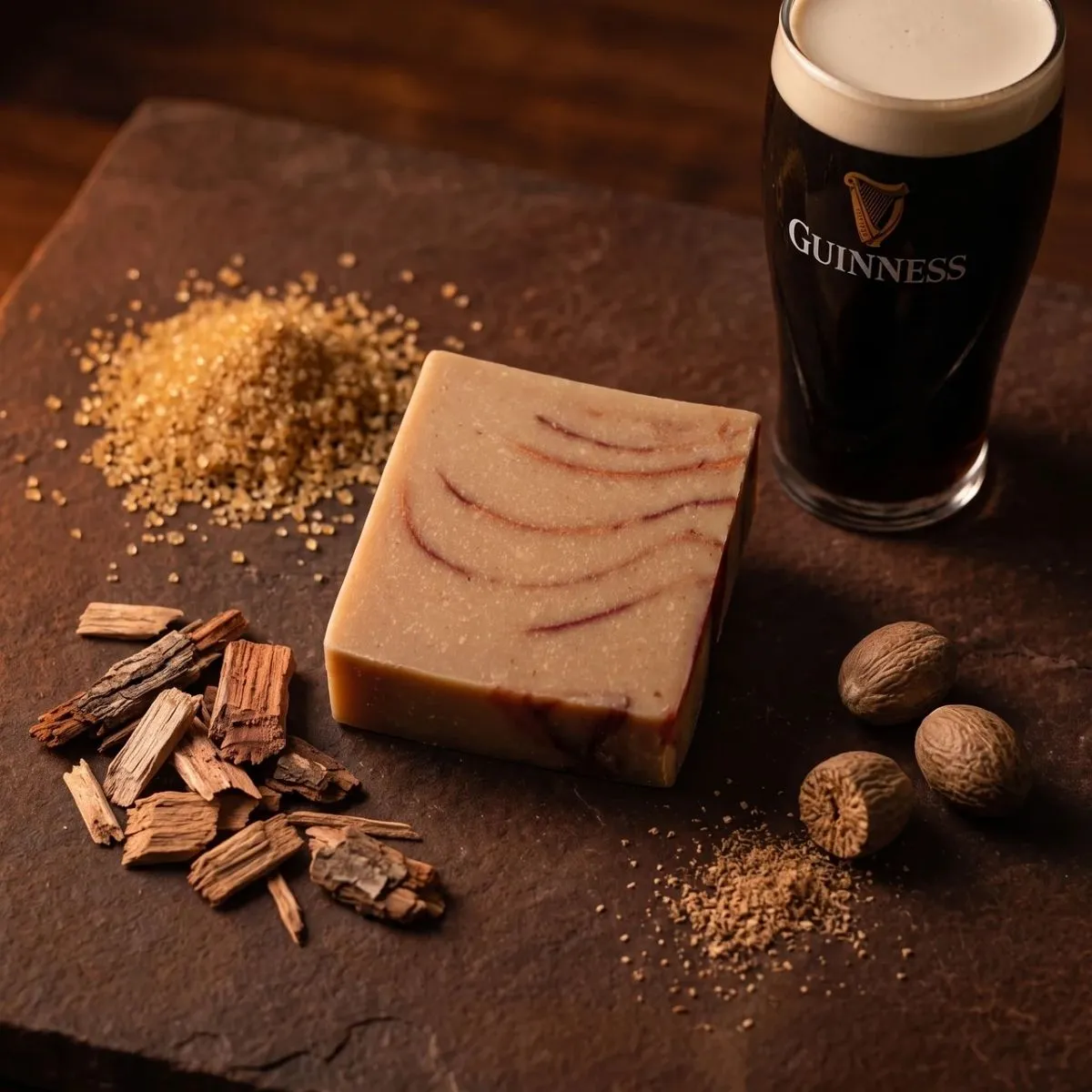The Black Stuff Arthurs Choice sæbe 150 g træagtig