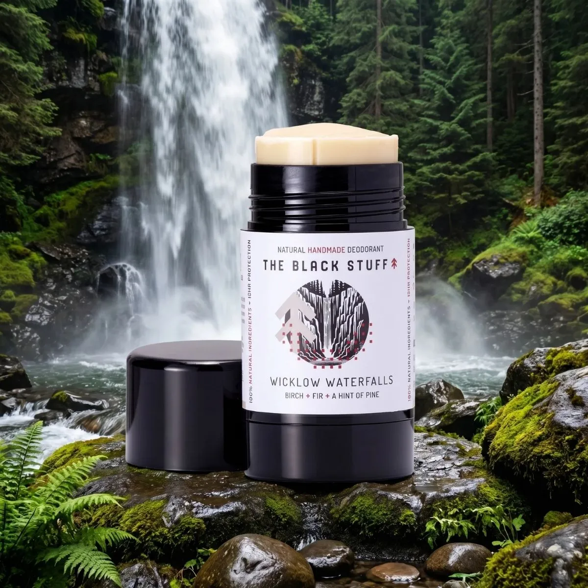 The Black Stuff Wicklow Waterfalls fast deodorant træduft