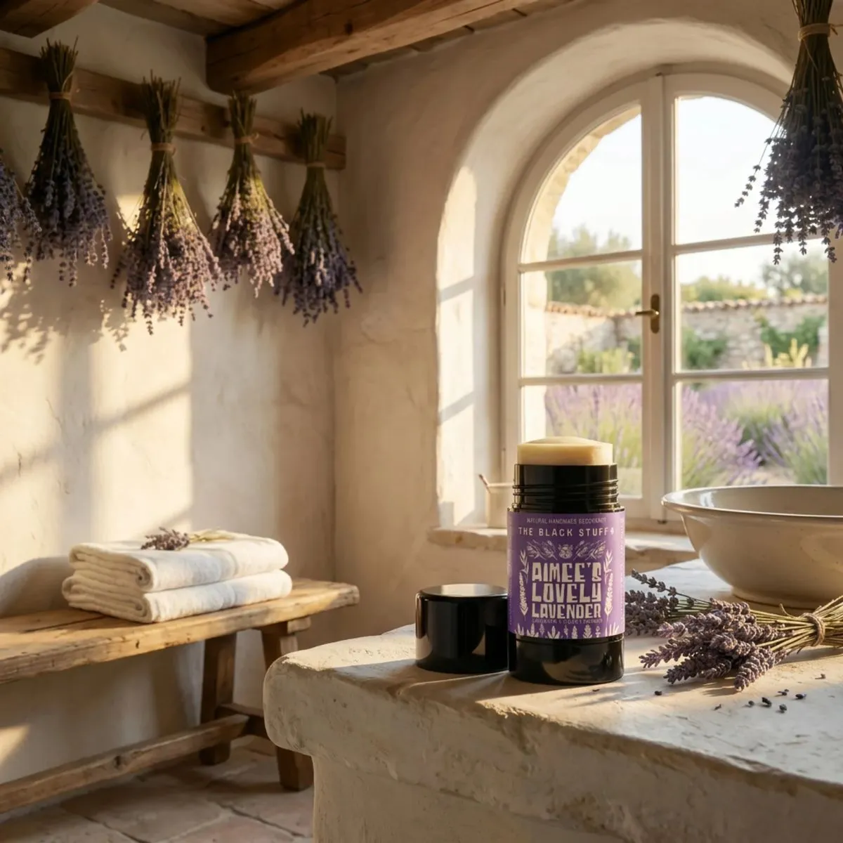 The Black Stuff Lovely Lavender deodorant mild duft