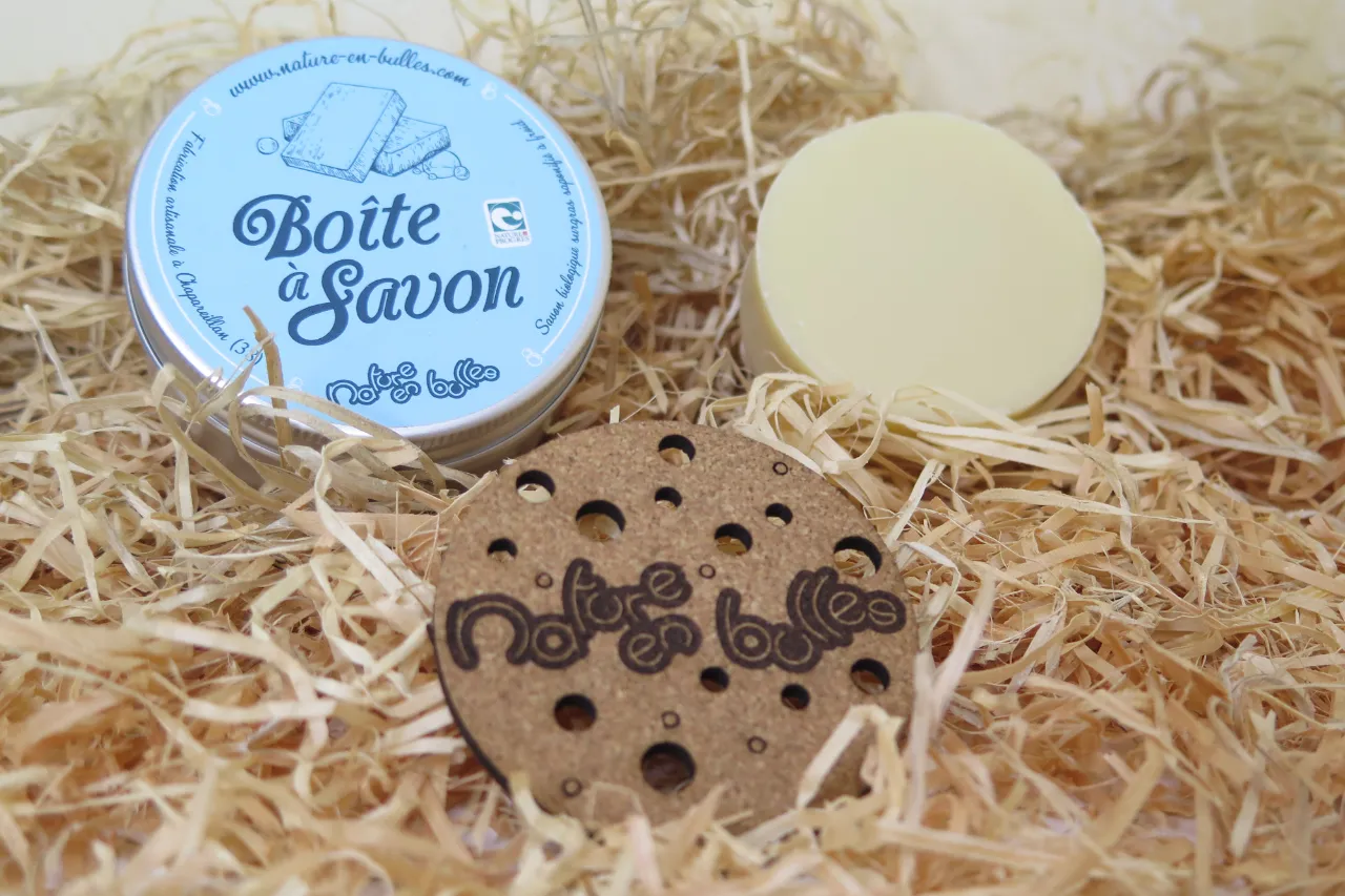Nature en Bulles Idéal Voyage rejsesæt shampoo aluæske