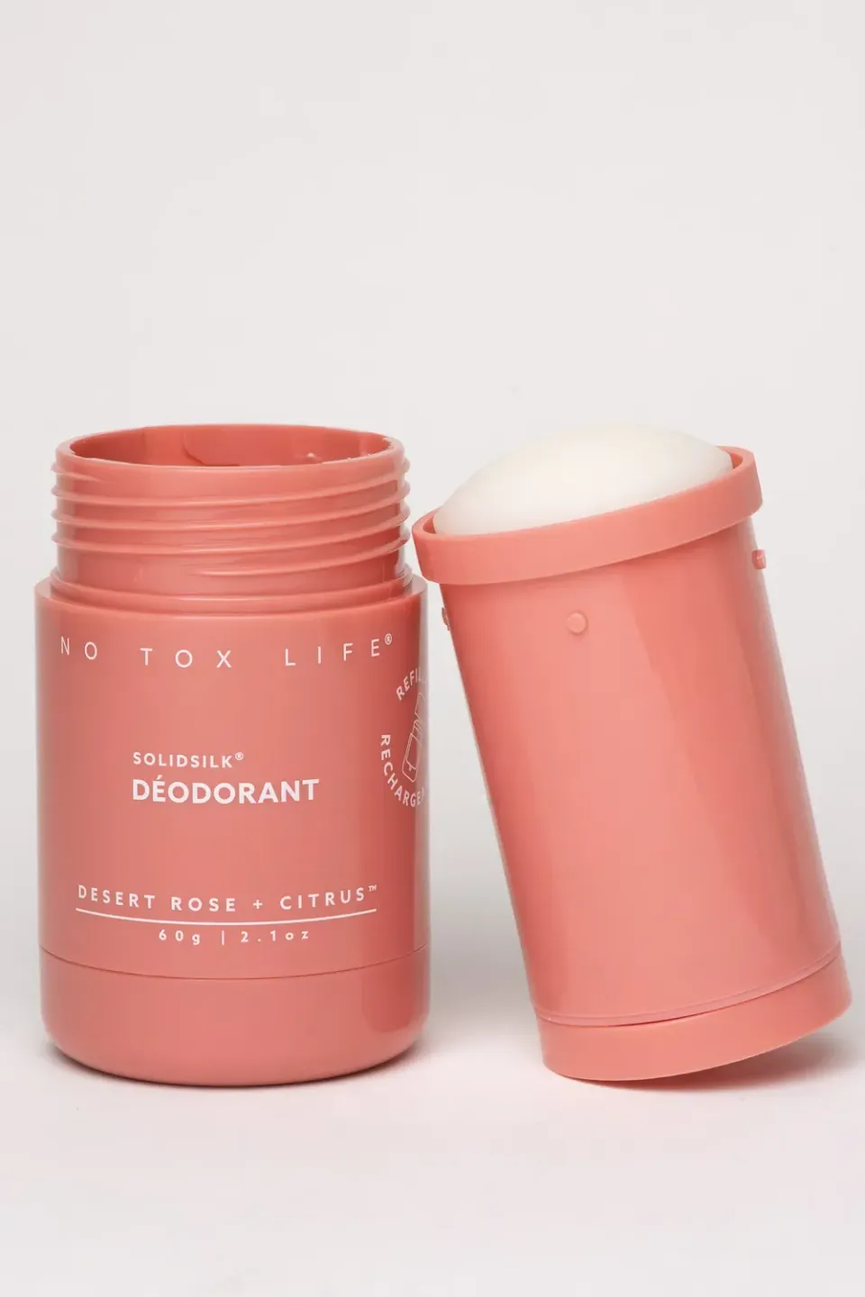 No Tox Life Solidsilk Desert Rose deodorant citrus ekstra stærk