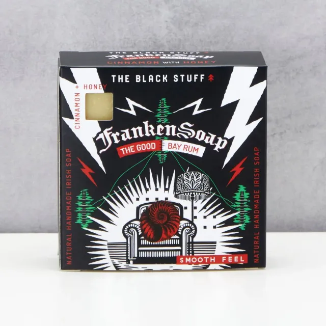 The Black Stuff Frankensoap Good Bay Rum sæbe 130 g mild