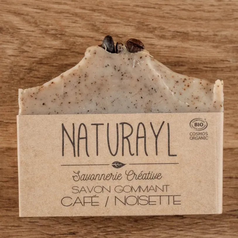 Naturayl Café Noisette fast sæbe 50 g kaffe hasselnød