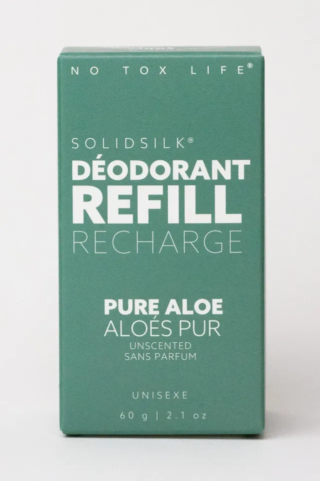 No Tox Life SOLIDSILK Pure Aloe deodorant refill ekstra stærk