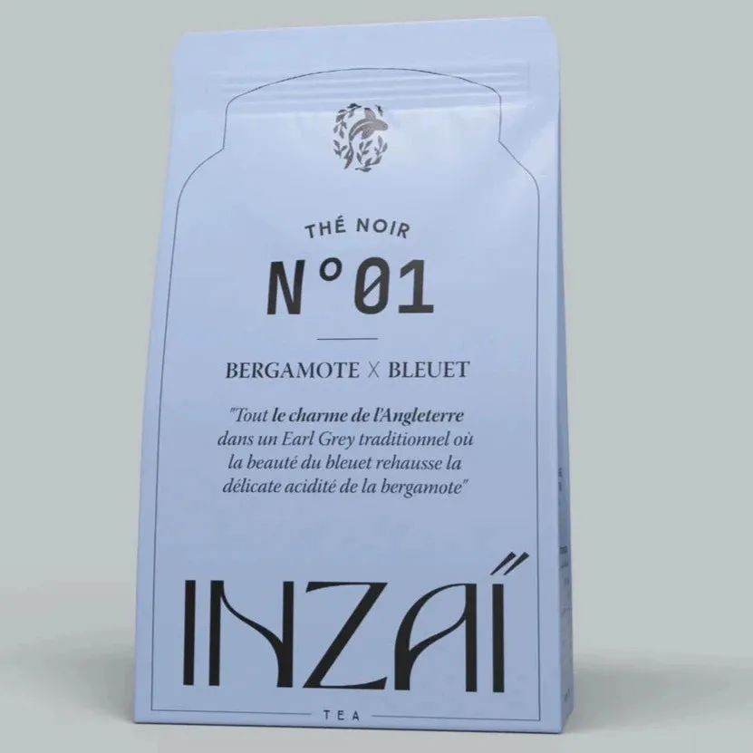 Naturayl n°01 sort te bergamotte & kornblomst