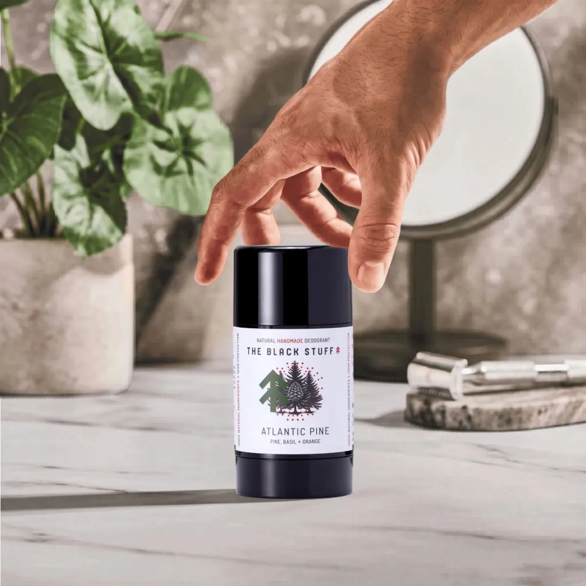 The Black Stuff Atlantic Pine deodorant fyrretræ