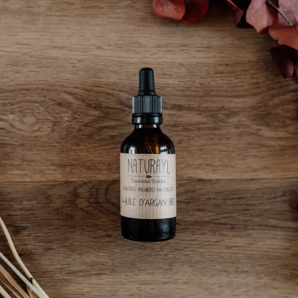 Naturayl Arganolie økologisk 50 ml med pipette
