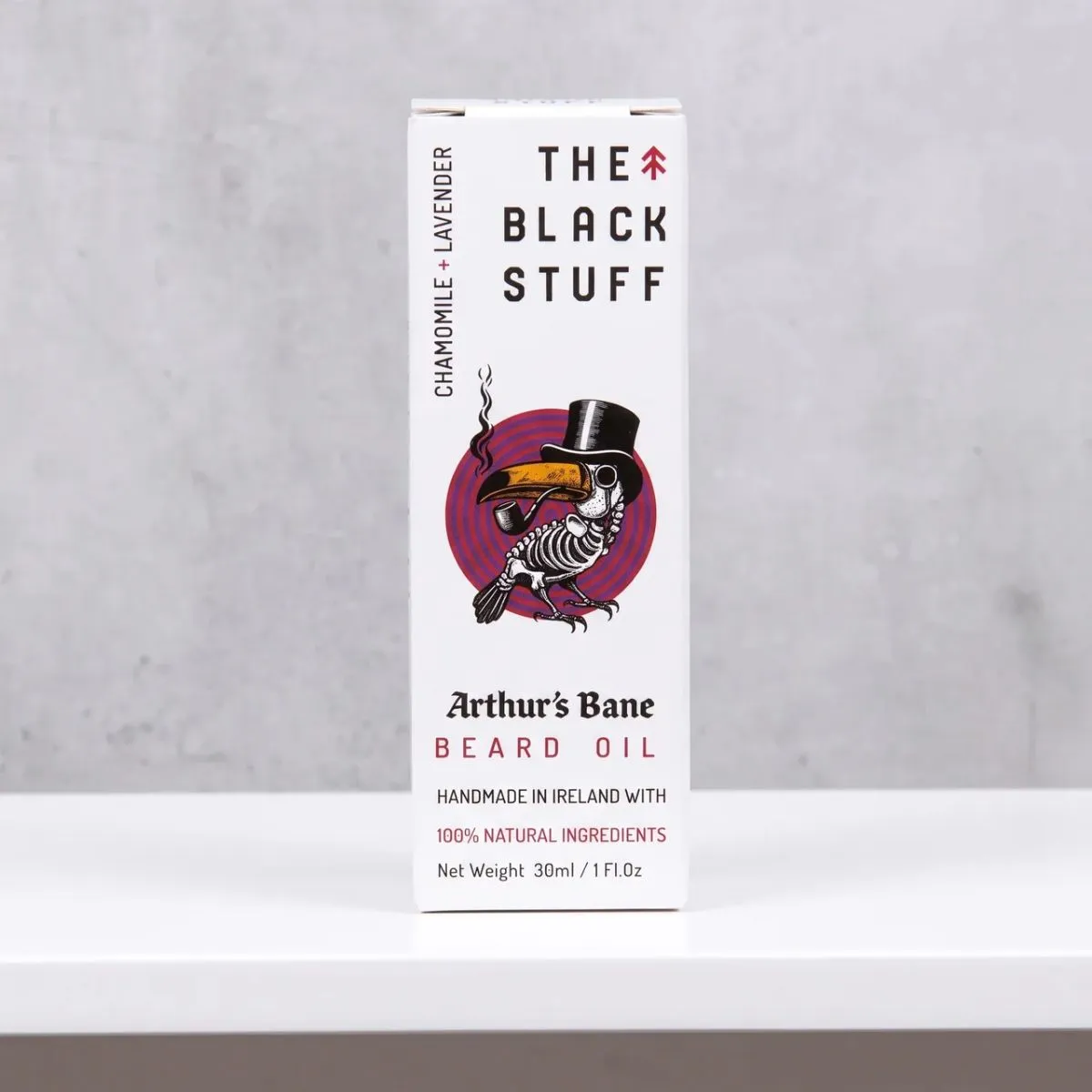 The Black Stuff Arthur's Bane skægolie 60 ml plejende
