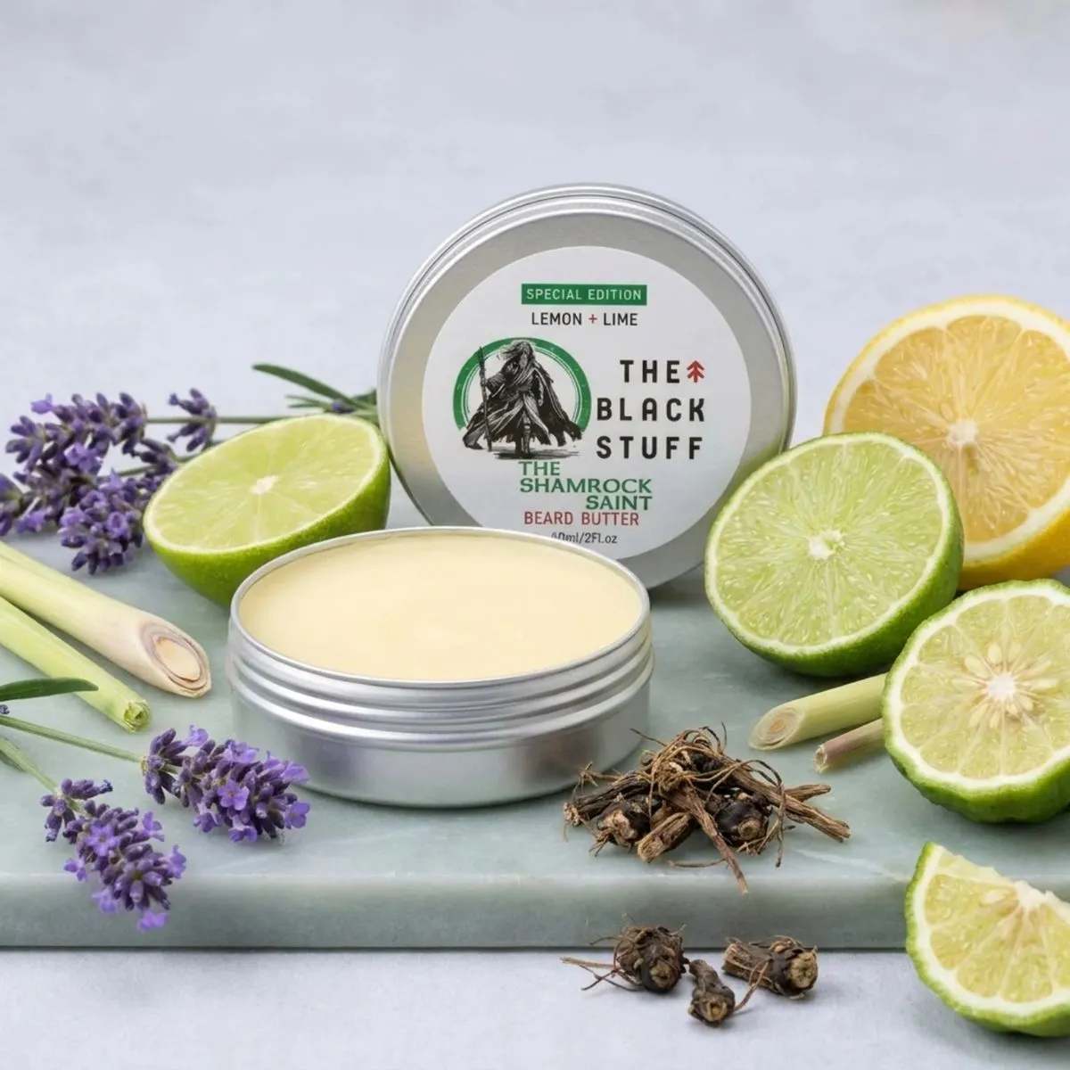 The Black Stuff Shamrock Saint skægsmør limited edition