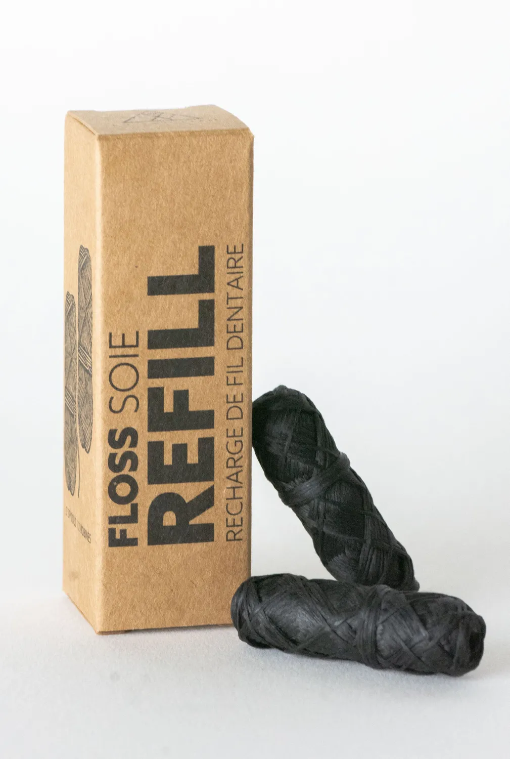 No Tox Life Charcoal Floss tandtråd refill 6 stk kul