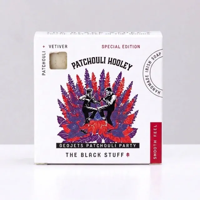 The Black Stuff Patchouli Hooley sæbe limited edition