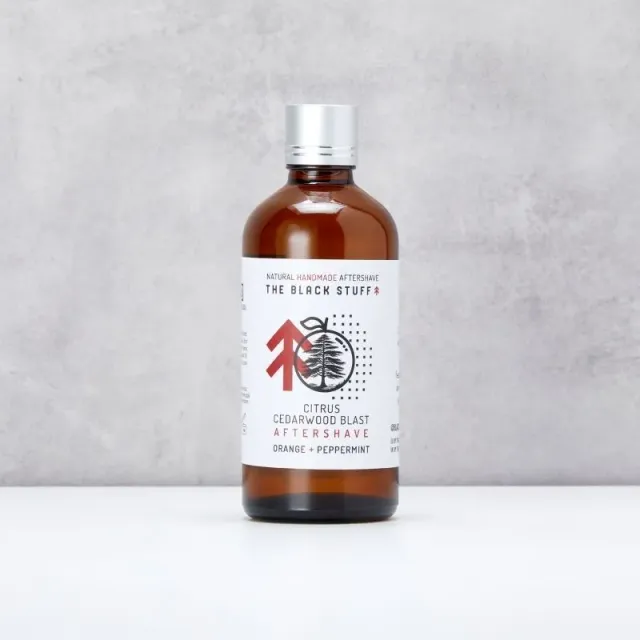The Black Stuff Citrus Cedarwood Blast aftershave 100 ml