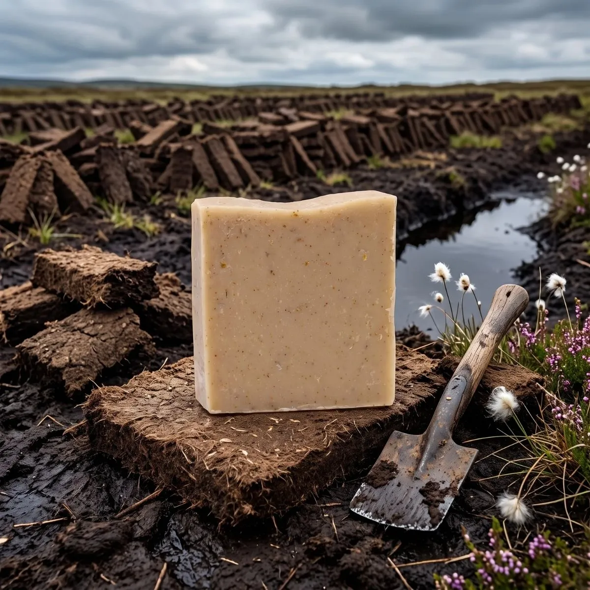 The Black Stuff Old Bog Road sæbe fast – limited edition