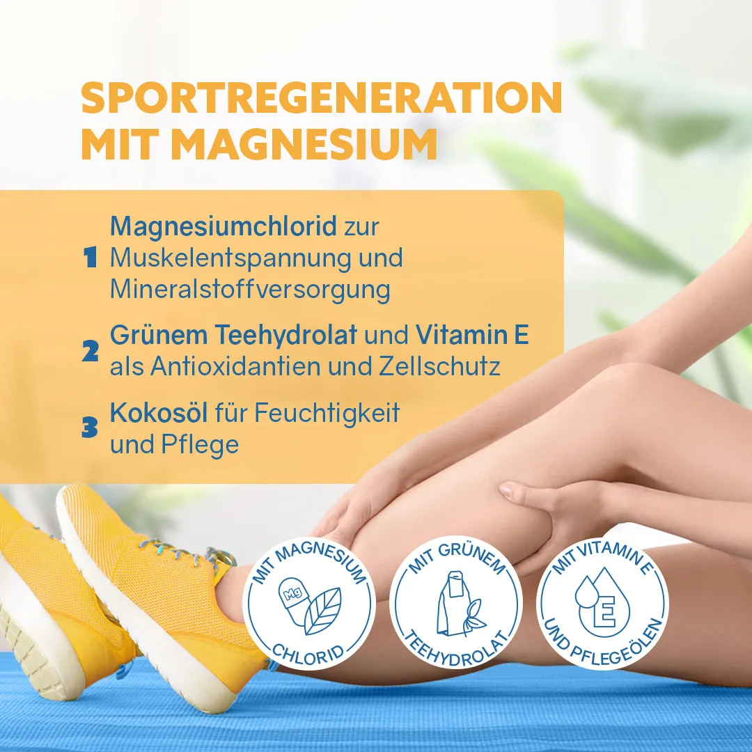 puremetics 3in1 Dusch-Fluff Sport Regeneration frisk