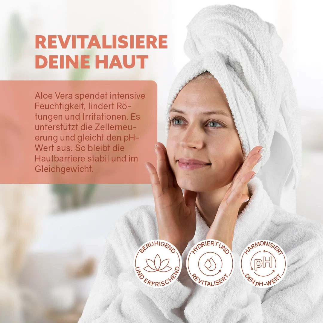 puremetics Aloe Vera Pfirsich ansigtstoner mild