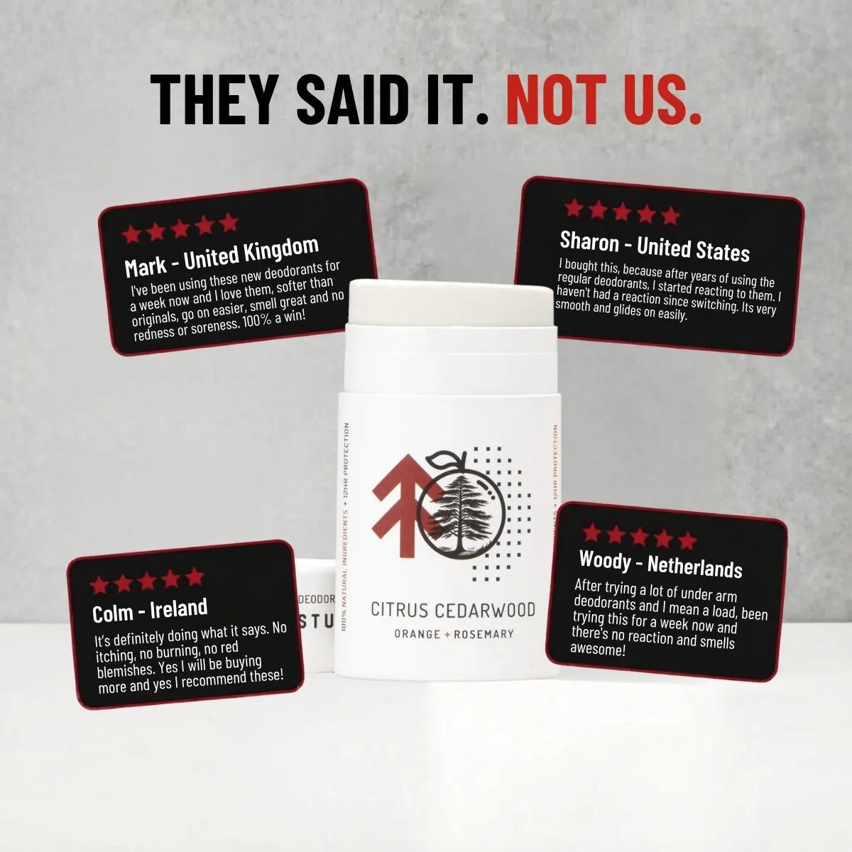The Black Stuff Citrus Cedarwood Blast deodorant sensitiv
