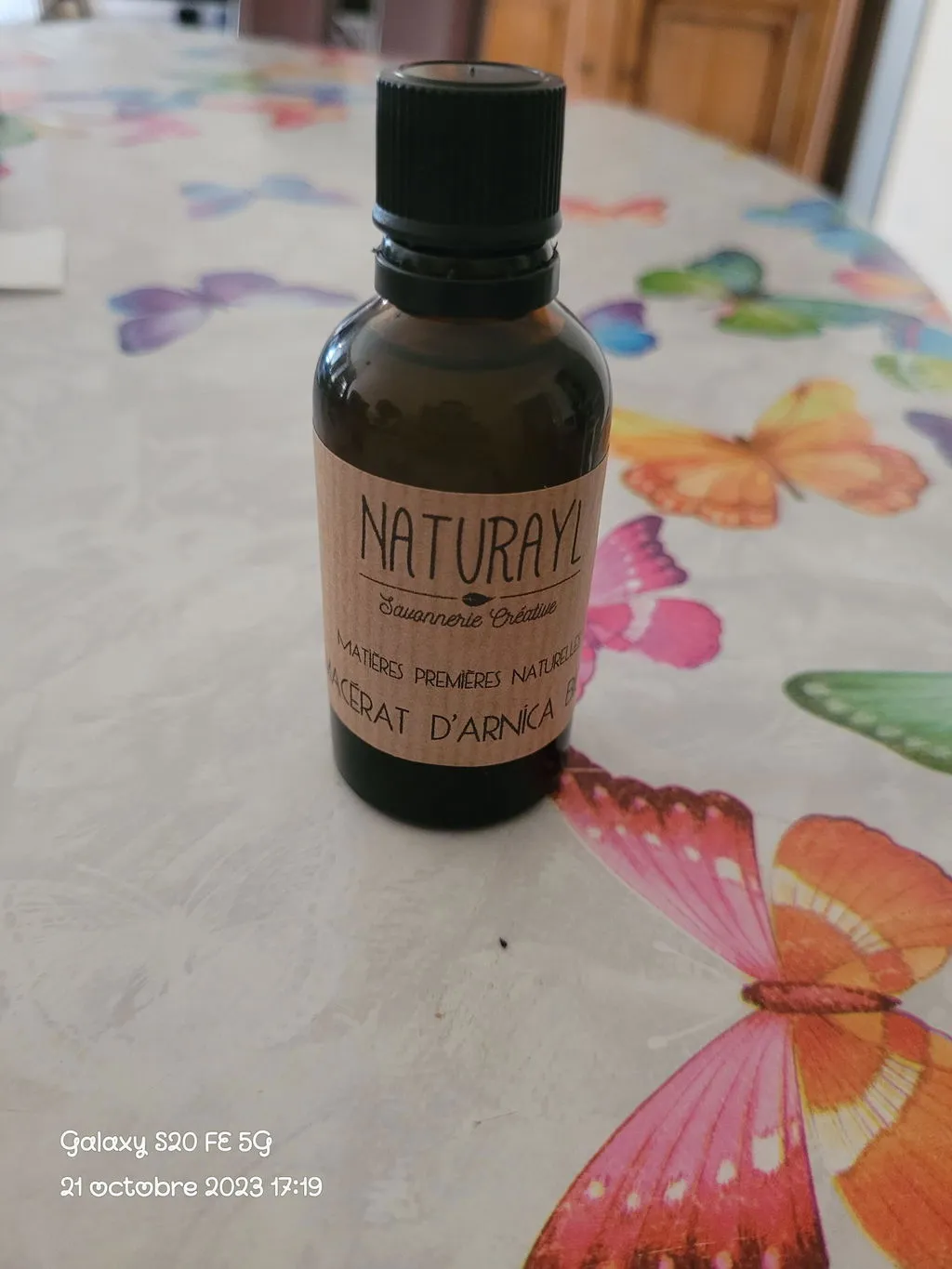 Naturayl arnicaolie øko 100 ml pipette