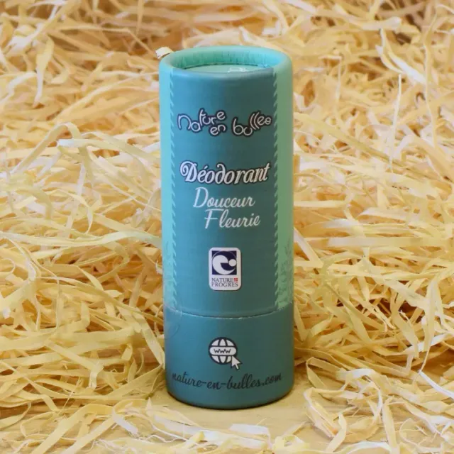 Nature en Bulles deodorant blomster mild 40 g stick