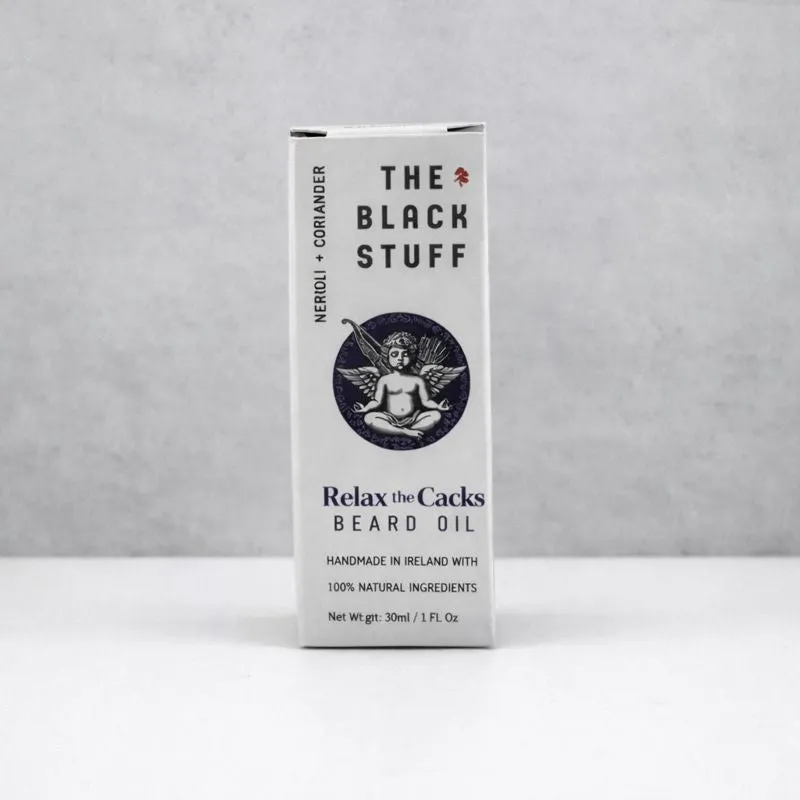 The Black Stuff Relax The Cacks skægolie limited edition