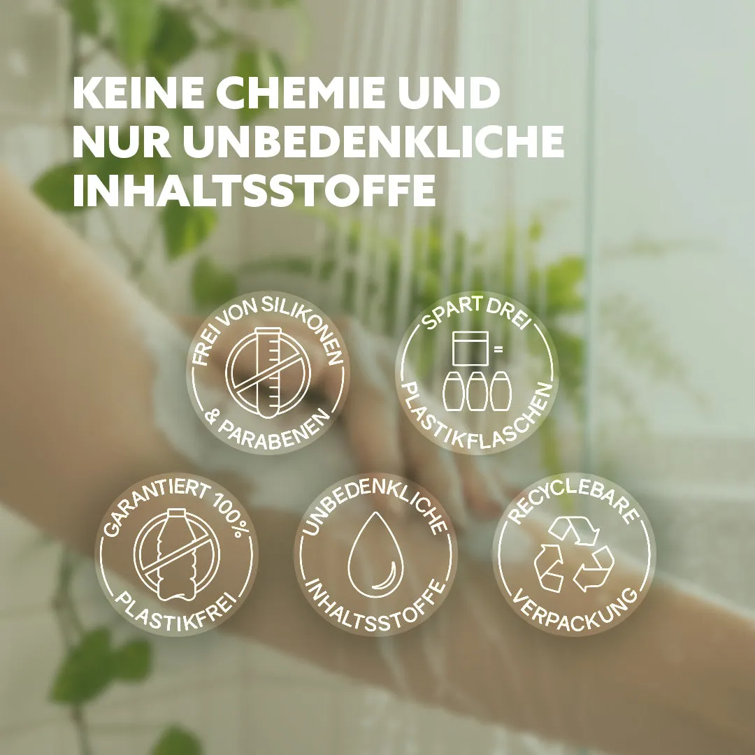 puremetics 3in1 Dusch-Fluff startsæt bestseller 4 stk