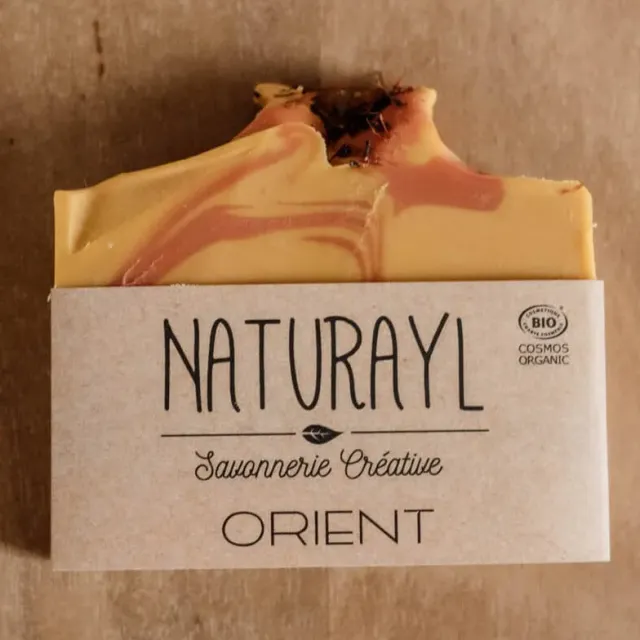 Naturayl Orient lille fast sæbe patchouli appelsin