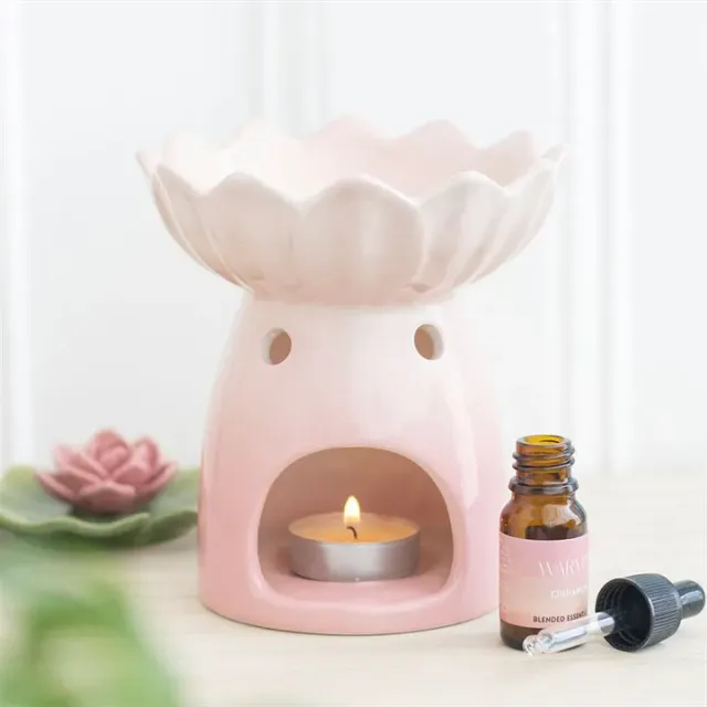 Naturayl Fleur de Lotus rose duftlampe 13,5 cm blomst