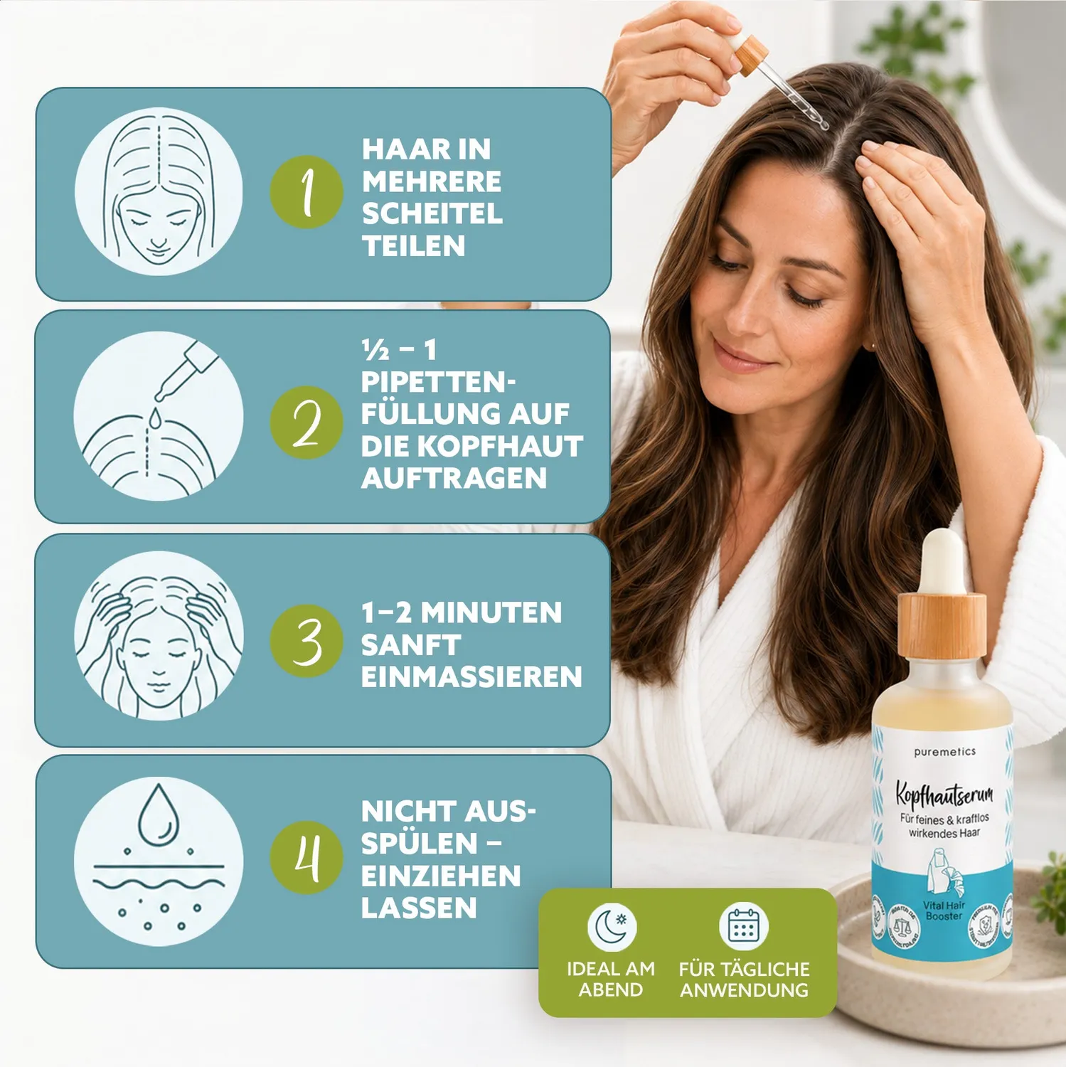 puremetics Vital Hair Booster hovedbundsserum