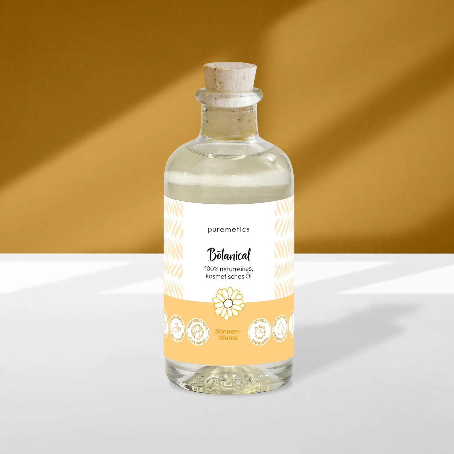 puremetics Botanicals planteolie mandel naturlig pleje