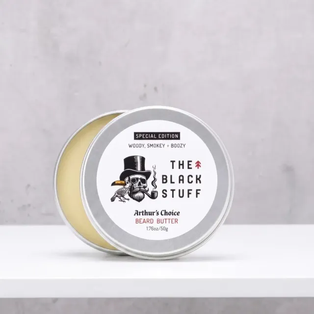 The Black Stuff Arthur's Choice Limited Edition skægbutter 60ml