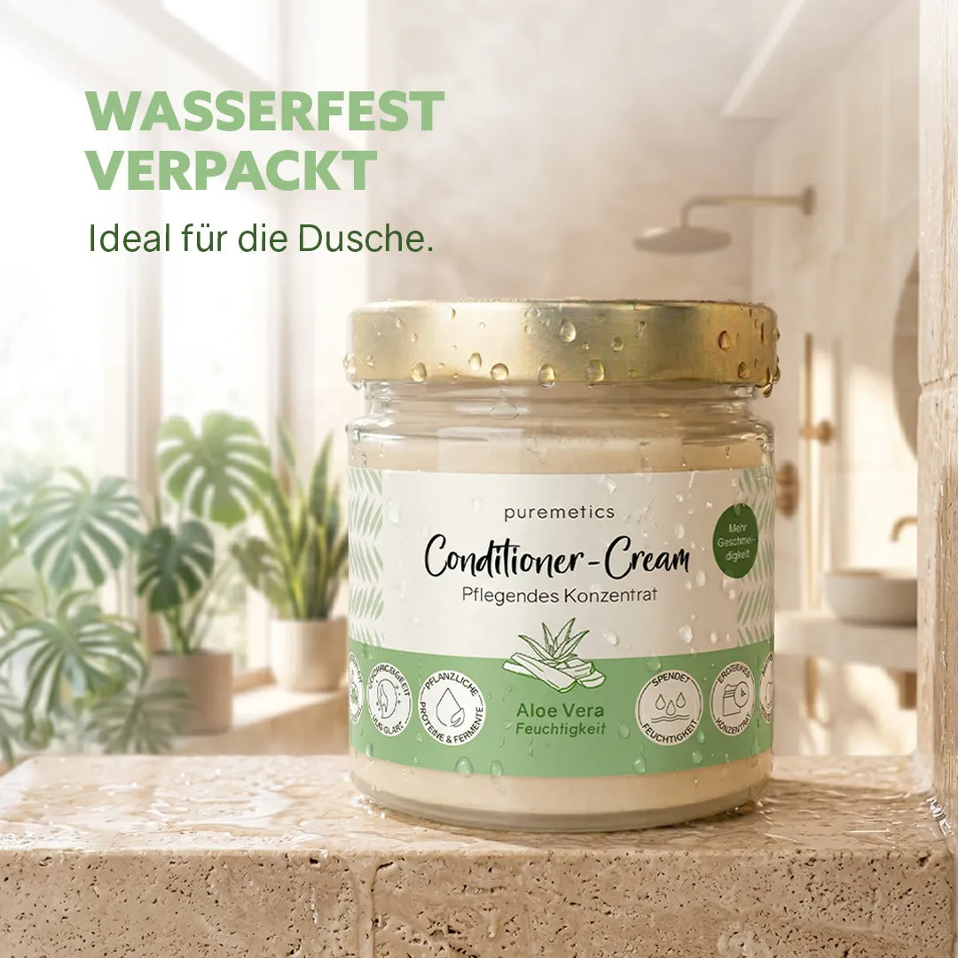 puremetics Aloe Vera conditioner-cream til tørt hår