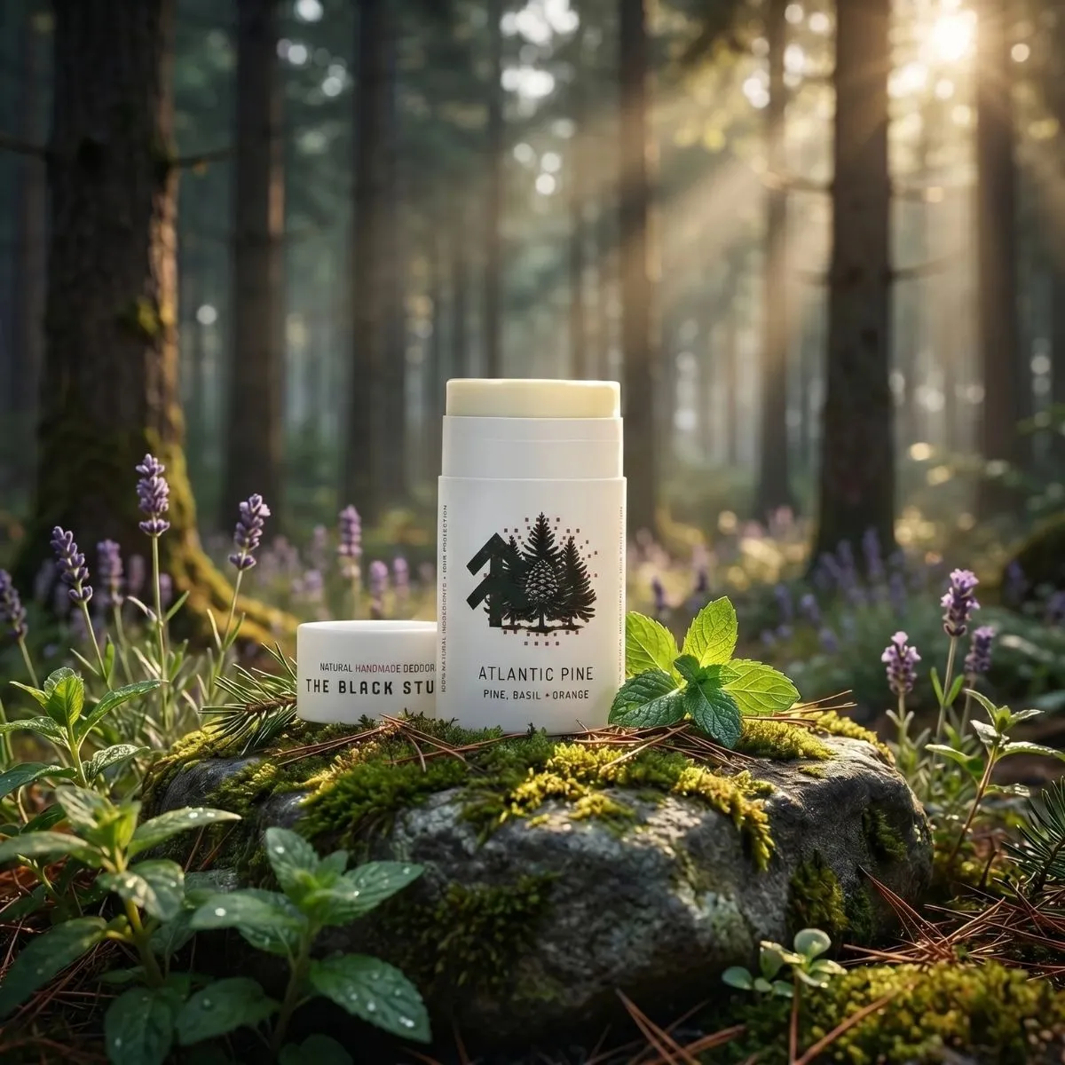 The Black Stuff Atlantic Pine deodorant sensitiv fyrretræ