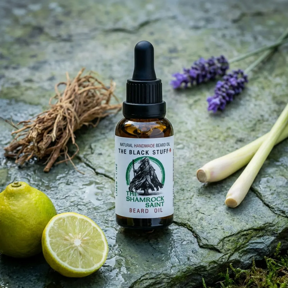 The Black Stuff The Shamrock Saint skægolie limited