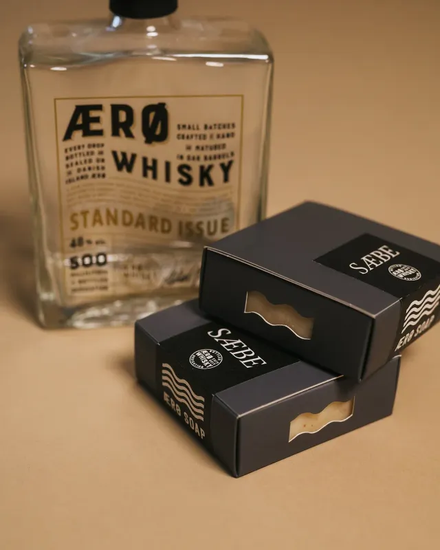 Ærø Soap whisky sæbe 100 g til ru hænder