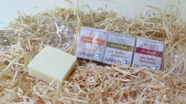 Nature en Bulles mini sæber fast sæbe 3x45 g mild