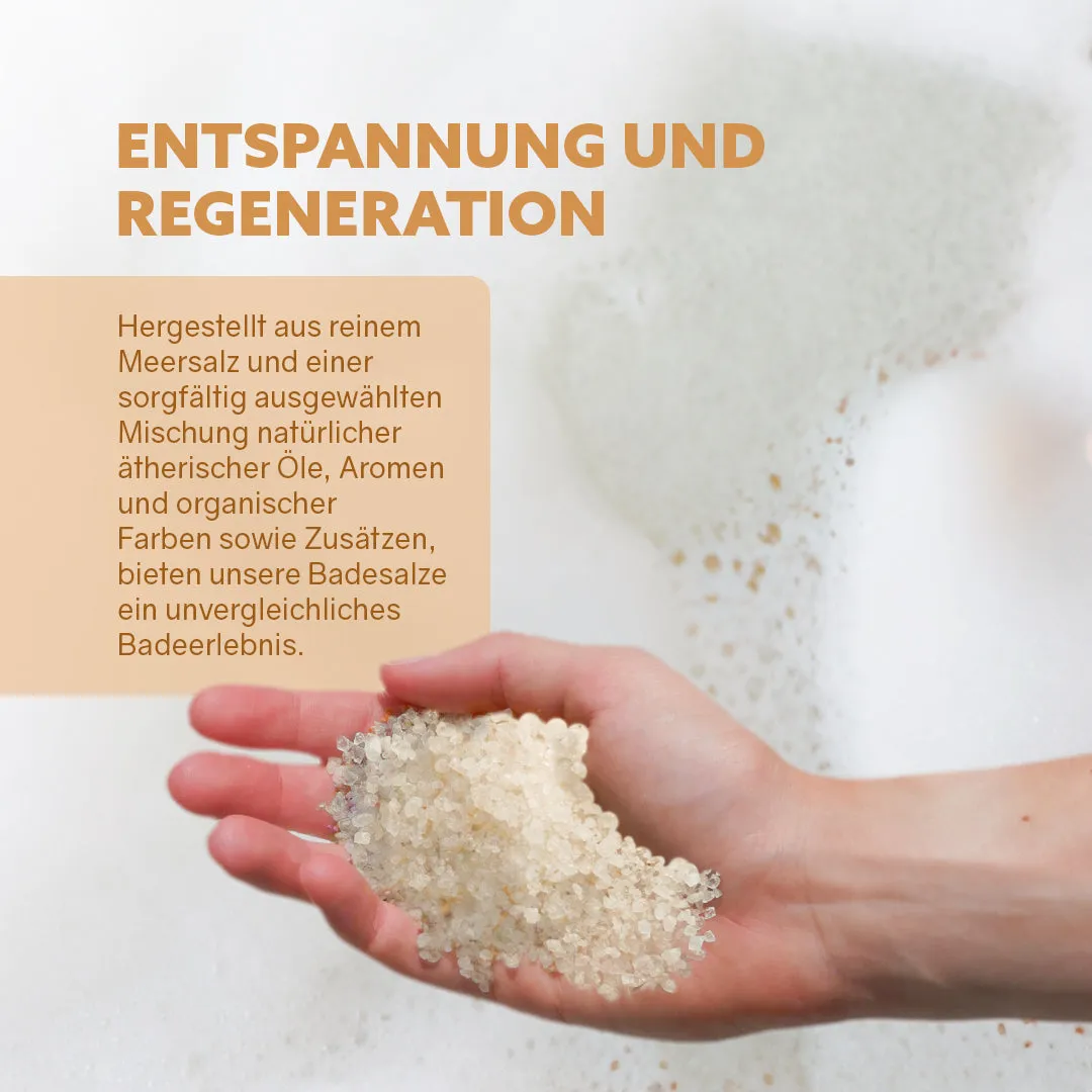 puremetics badesalt vanilje appelsin 1 glas