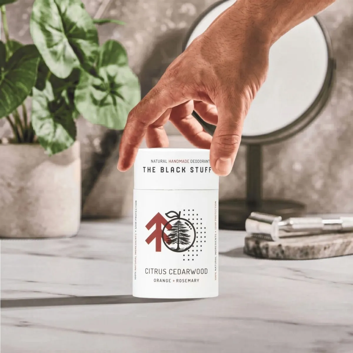 The Black Stuff Citrus Cedarwood Blast deodorant sensitiv