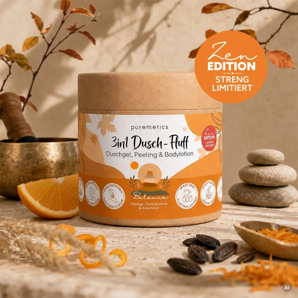 puremetics Balance 3i1 bodyscrub appelsin 1 stk