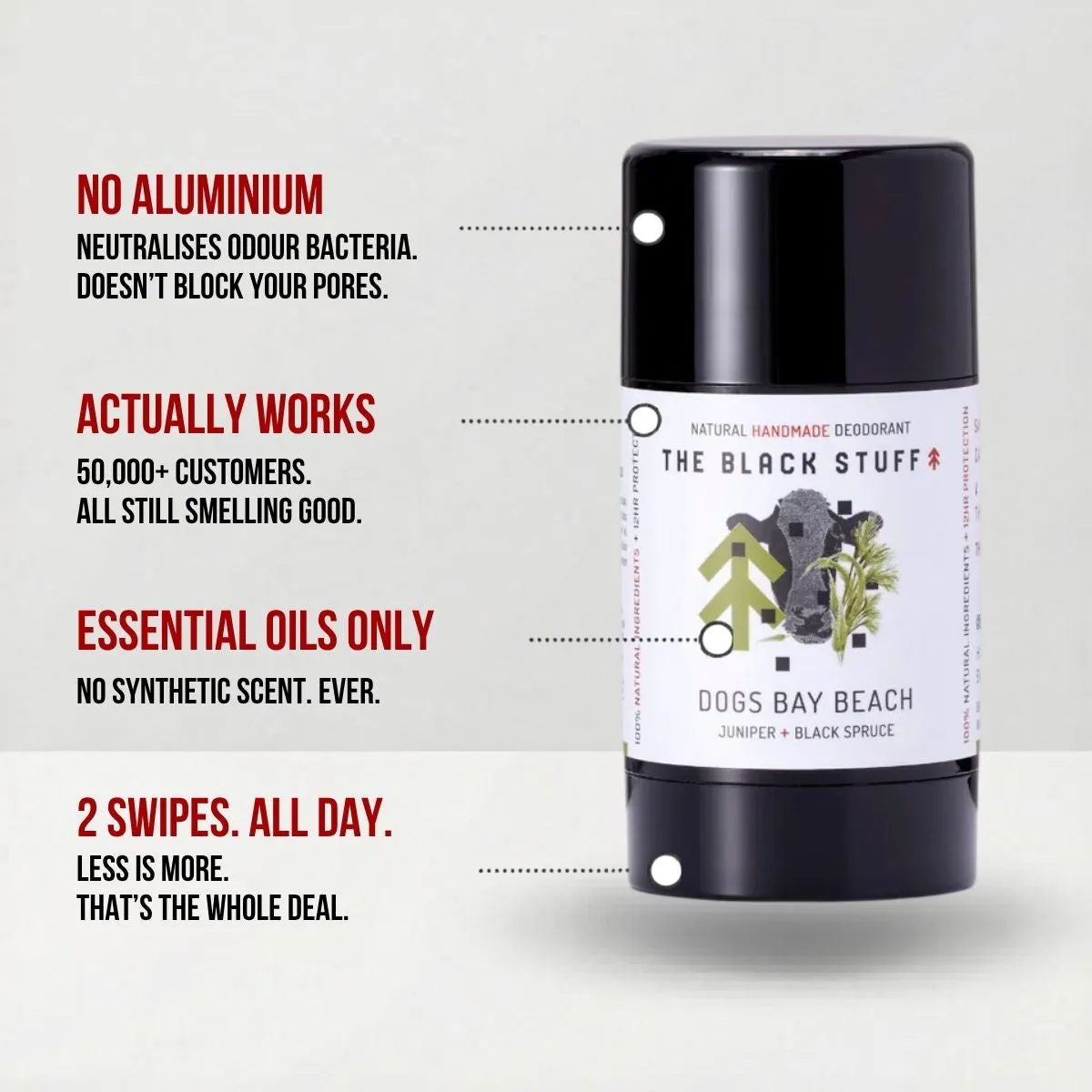The Black Stuff Dogs Bay Beach deodorant fast – strandduft