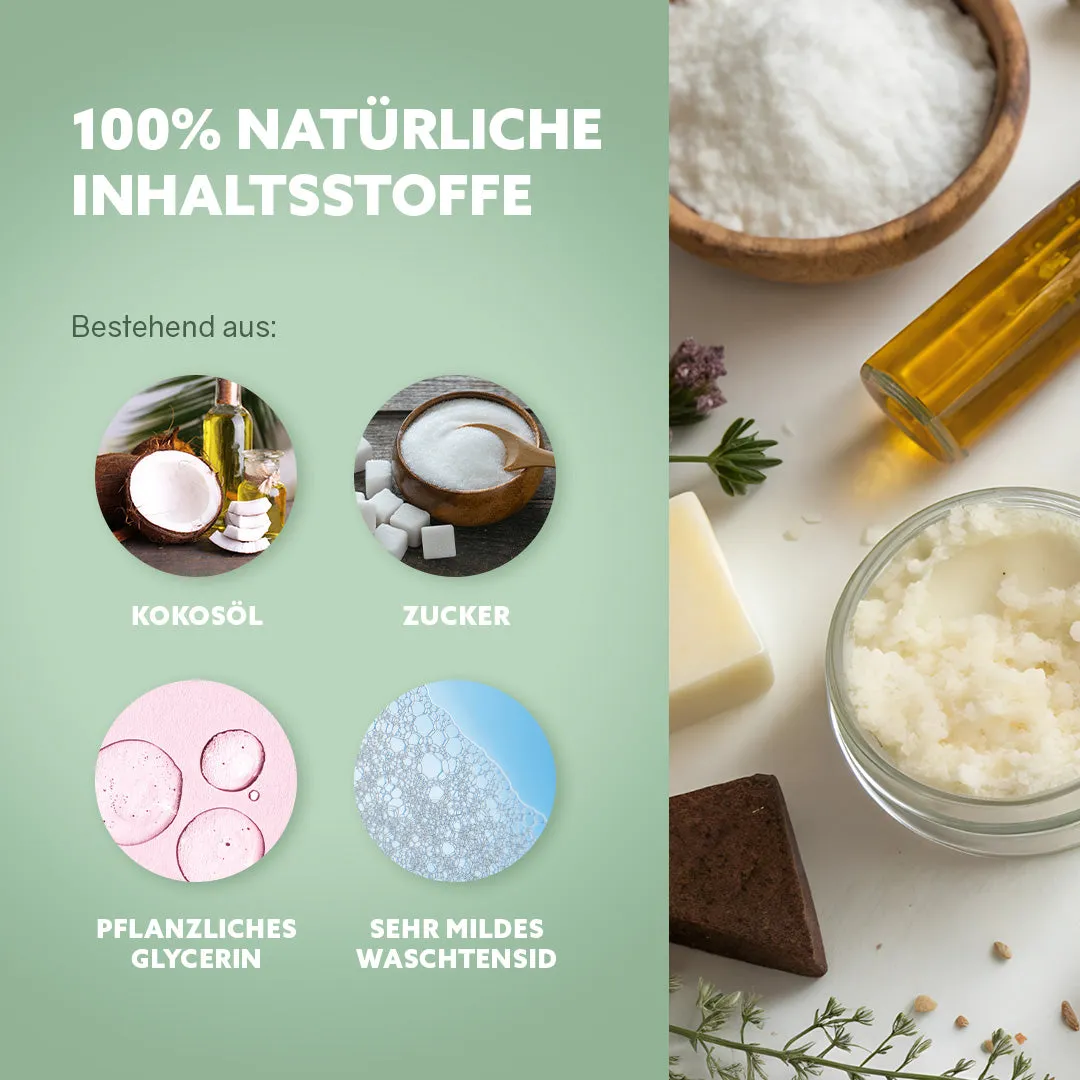 puremetics 3in1 Dusch-Fluff startsæt bestseller 4 stk