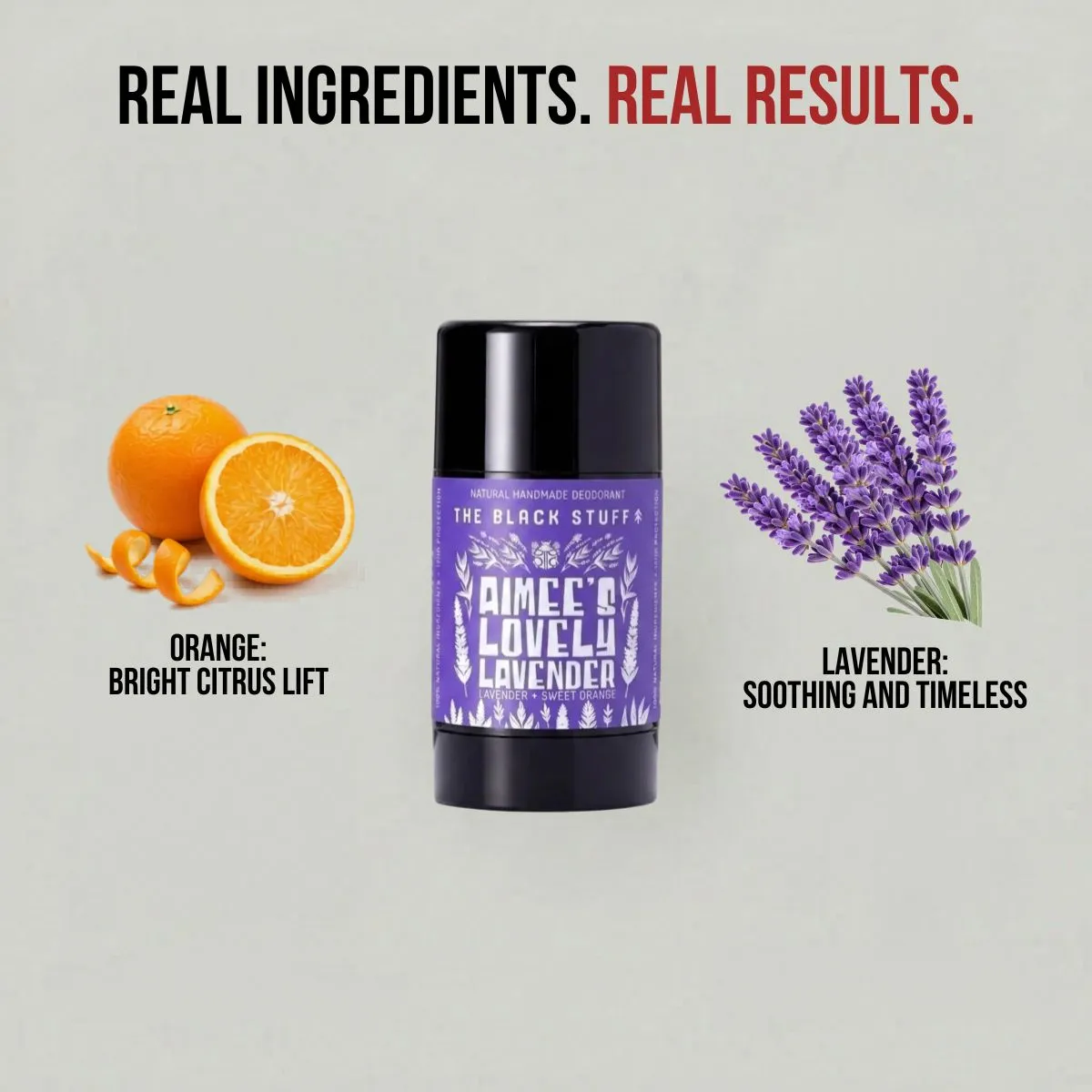 The Black Stuff Lovely Lavender deodorant mild duft