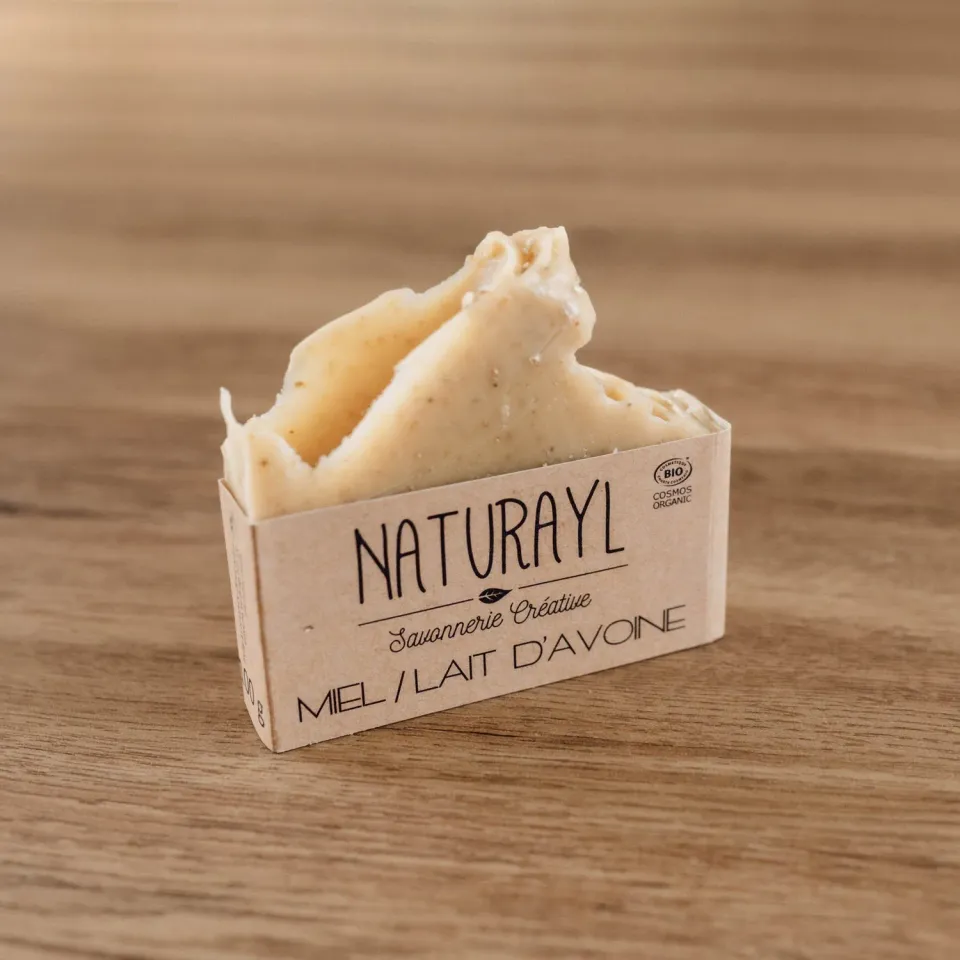 Naturayl honning havremælk fast sæbe uden parfume