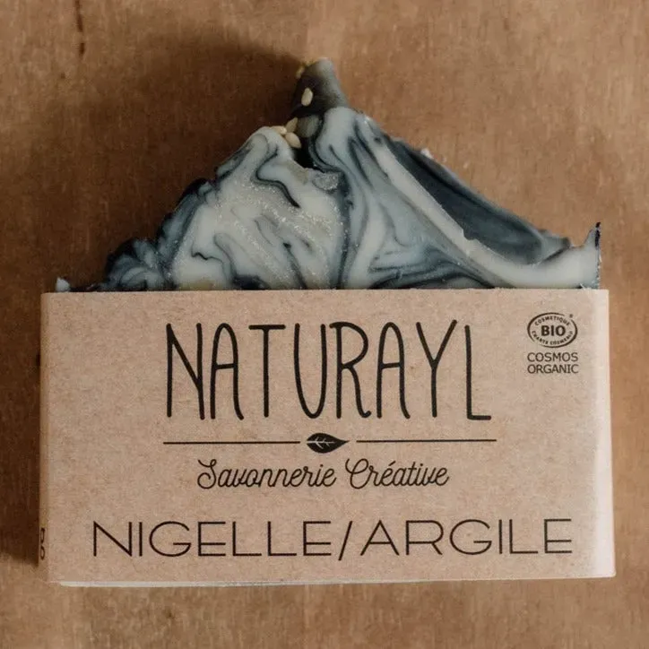 Naturayl Argile Nigelle petit sæbe til uren hud