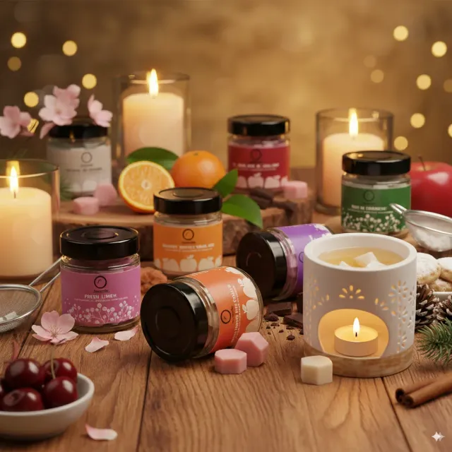 puremetics Scentmelts duftvoks vanilje 10 stk