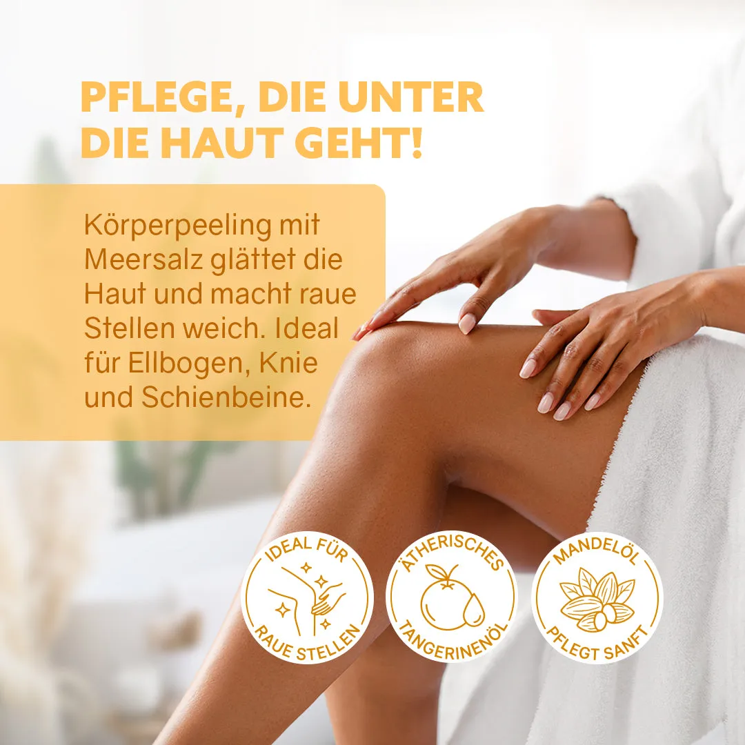 puremetics Seasalt Oil-Scrub Tangerine bodyscrub 1 glas