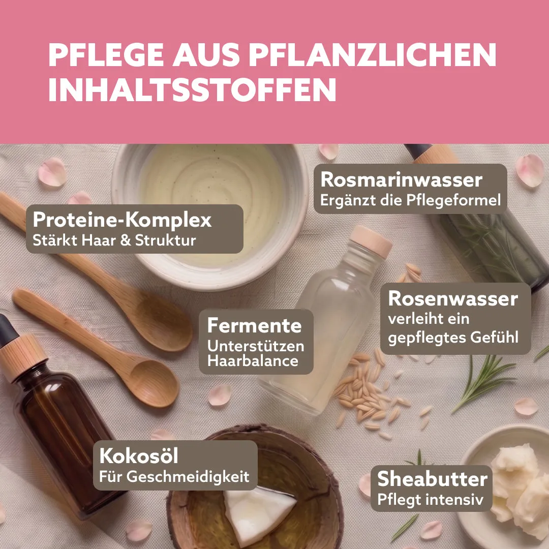 puremetics Volumen Reismilch conditioner-cream 1 glas let